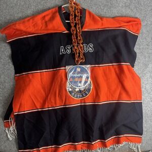 Houston Astros Poncho Mens Large MLB Baseball 2022 World Series Champions
